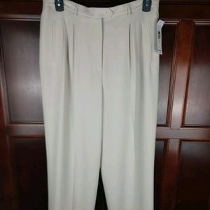 Woman's Nygard Collection Crepe Putty Career Pants